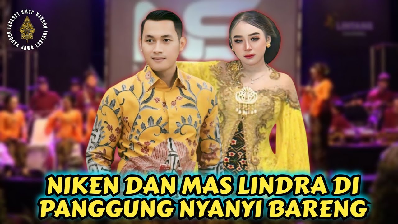 NIKEN SALINDRY DAN MAS LINDRA DI PANGGUNG NYANYI BARENG