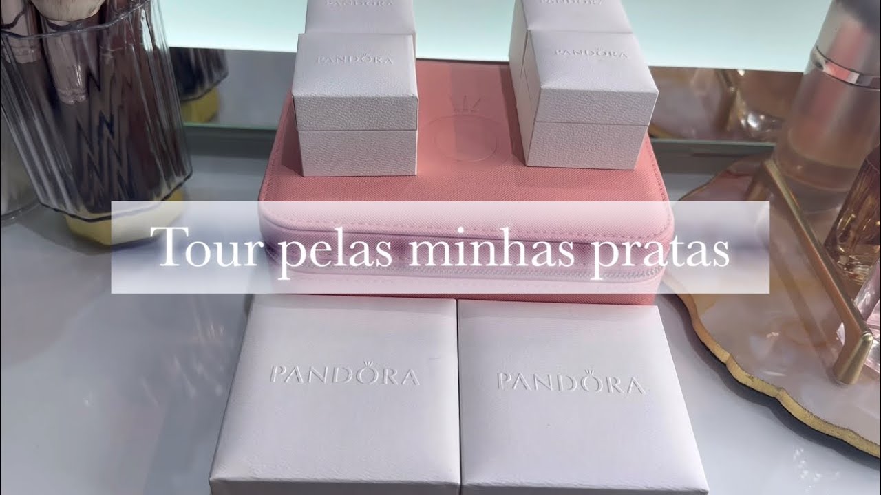MEUS ACESSÓRIOS EM PRATA! PANDORAS E MAIS 🤍