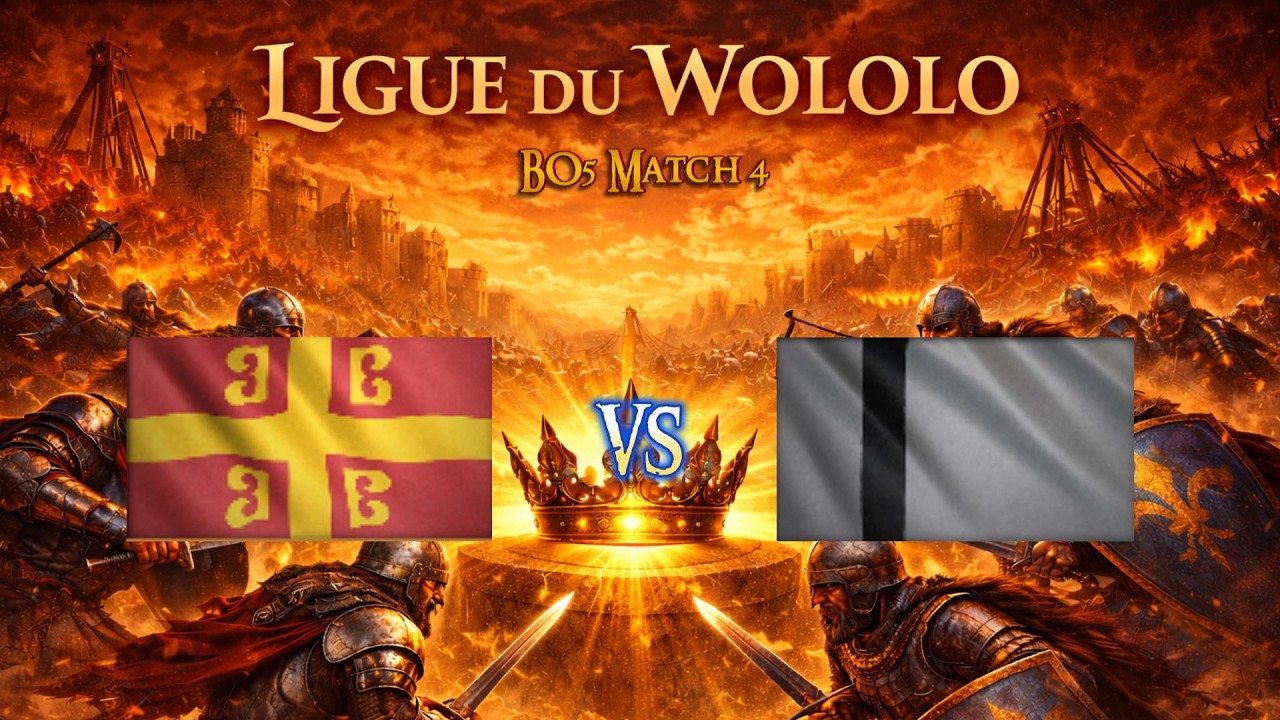 AOE4  - Finale Top 2 vs Top3 FR !!!! la macédoine contre les Elephant Match 4 Cast Tournoi LDW