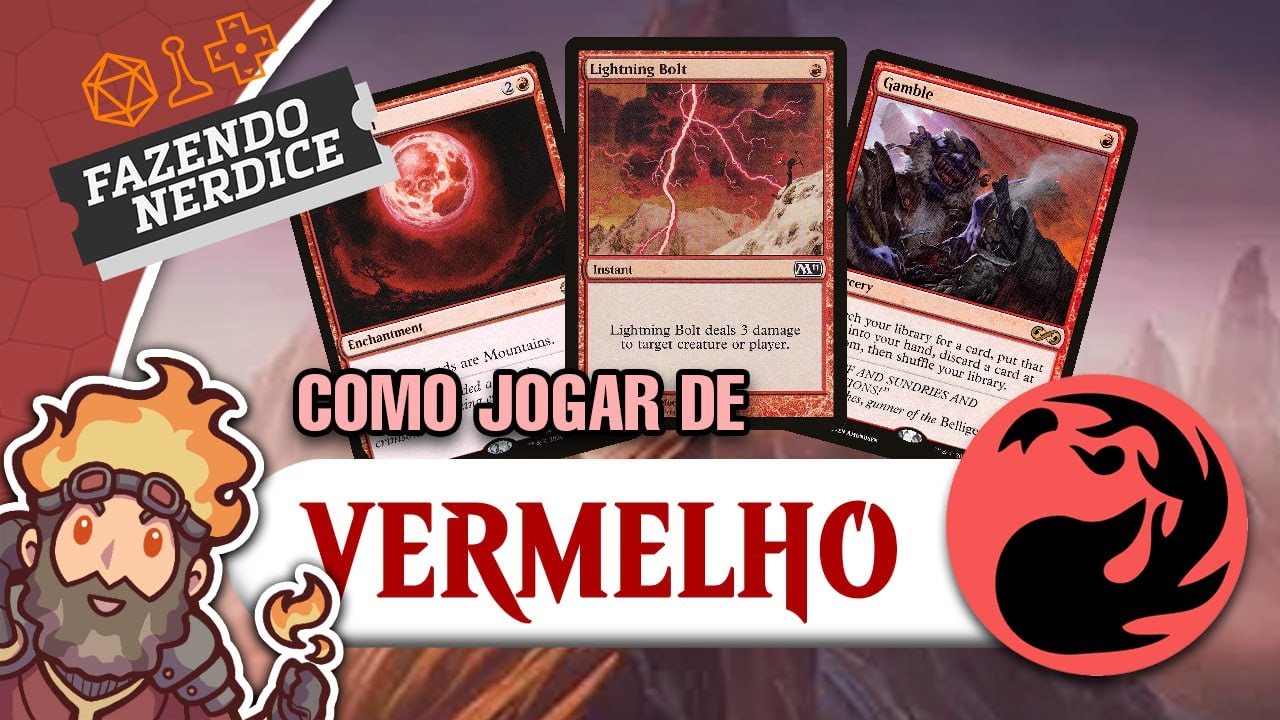 Como Jogar de Vermelho no Commander