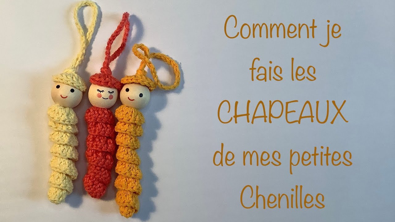 Comment je fais les CHAPEAUX de mes petites chenilles 🐛🐛🐛 