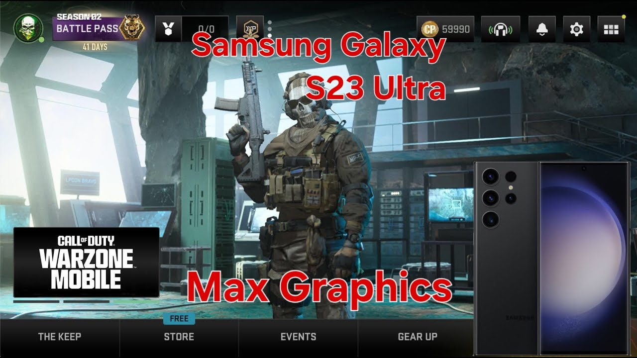 CoD Warzone Mobile Samsung Galaxy S23 Ultra 2026