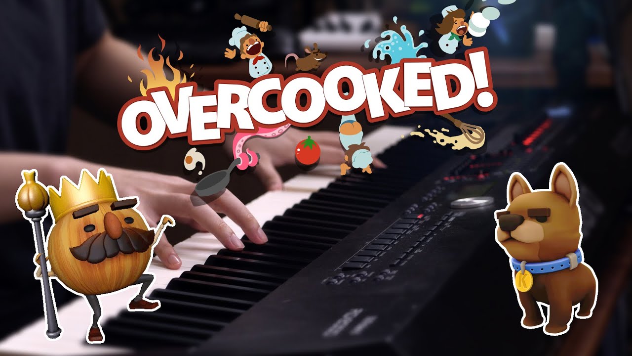 I played OVERCOOKED soundtracks on piano and went CRAZY!