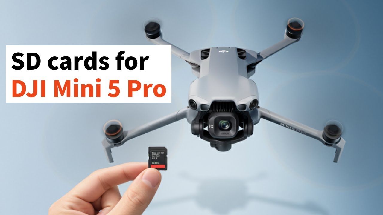 Лучшие SD-карты для DJI Mini 5 Pro