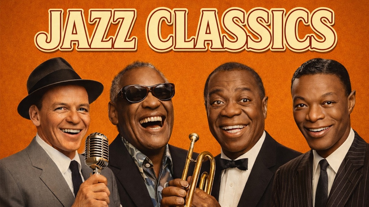 Best Old Song Of The 50's 60's 70's : Louis Armstrong, Frank Sinatra, Nat King Cole | Vintage Jazz