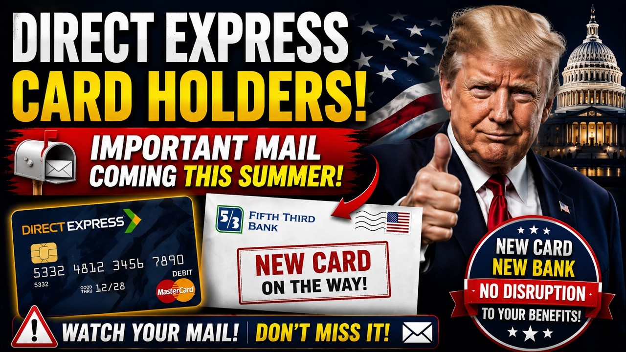 Внимание держателям карт Direct Express! Этим летом 2026 года будут выпущены новые дебетовые карты