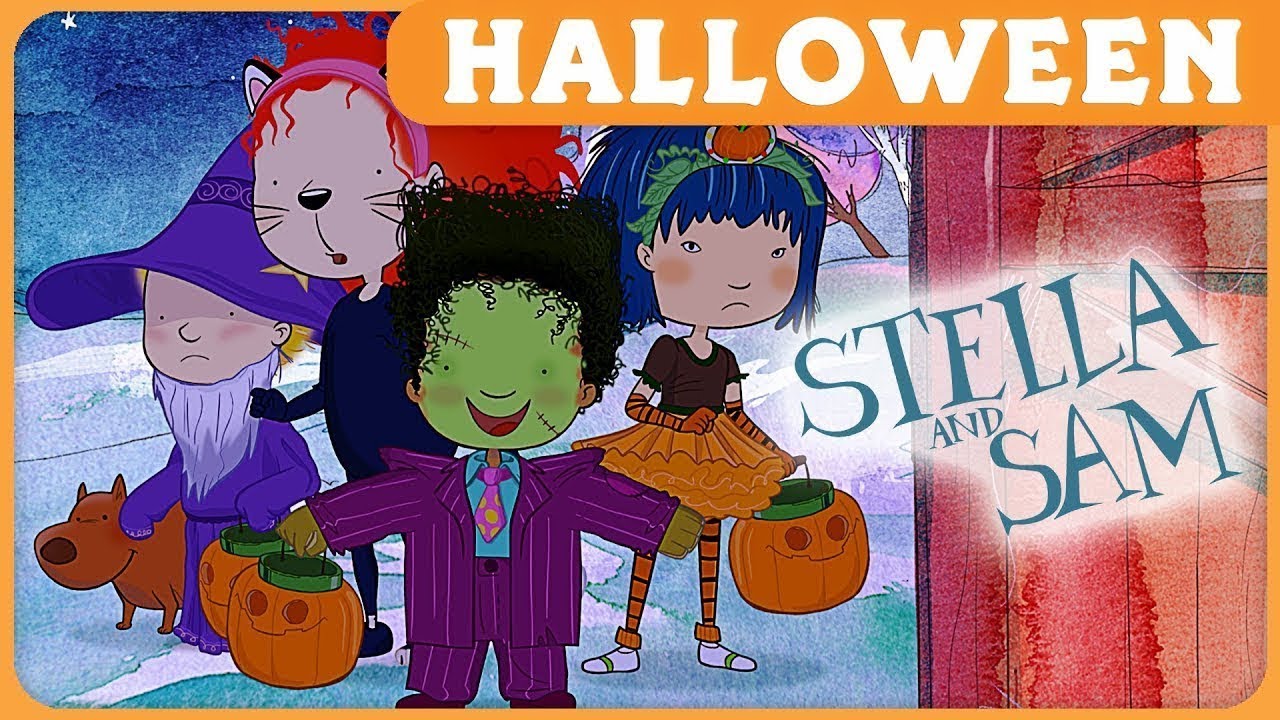 🎃👻 Spooky Fun with Stella and Sam! | Halloween Episode Compilation 🎃👻