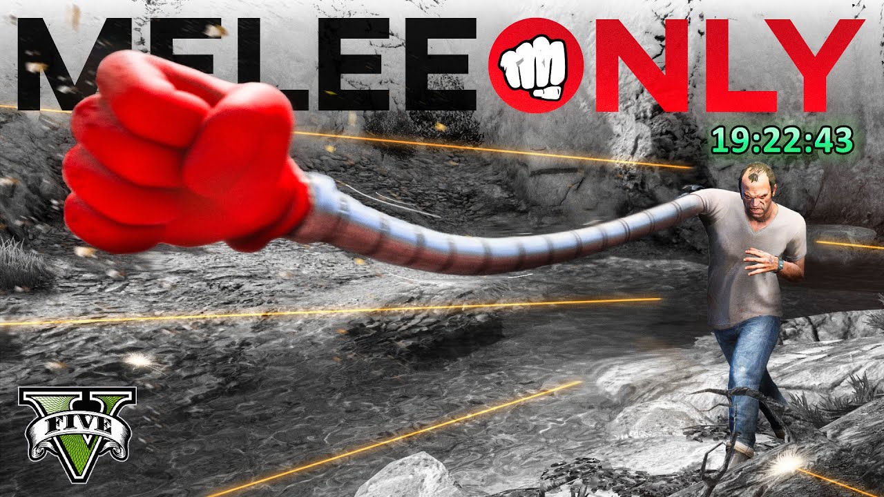 Can You Beat GTA V Using ONLY Melee? - Part 3