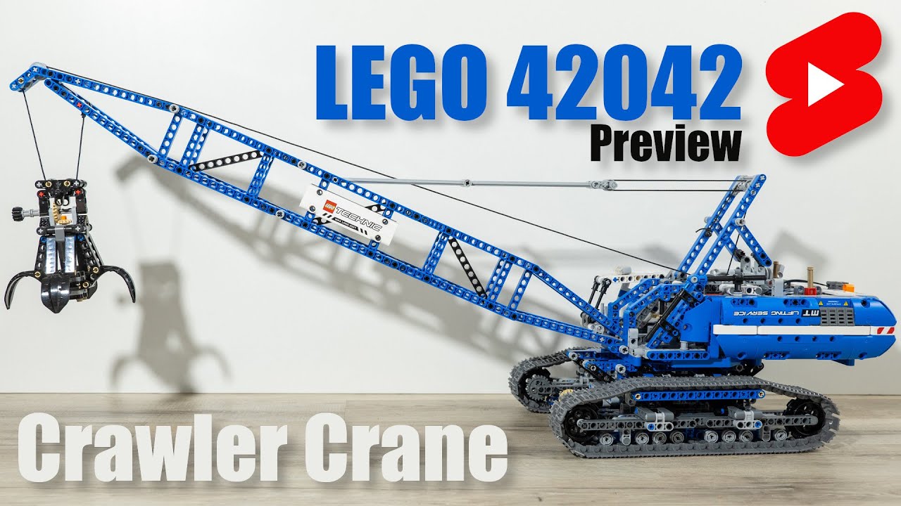 LEGO 42042 Preview | LEGO Crawler Crane | Review 42042 | LEGO Technic 2015 | LEGO Cranes