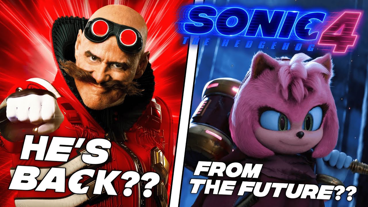 SONIC MOVIE 4 Jim Carrey's RETURN + PLOT DETAILS [RUMOR]