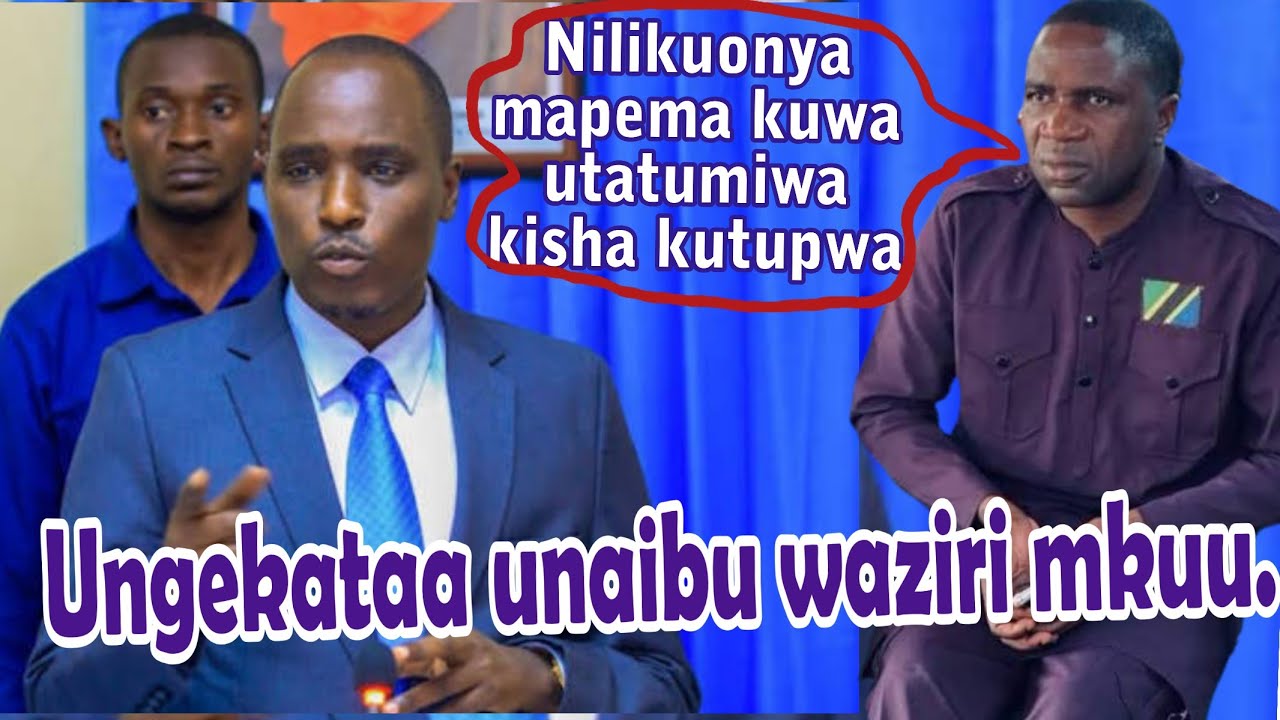 Mbarikiwa alivyomtolea unabii Dotto Bitteko hadharani kutumiwa Kisha kutupwa. Alipofanywa NW/mkuu. 