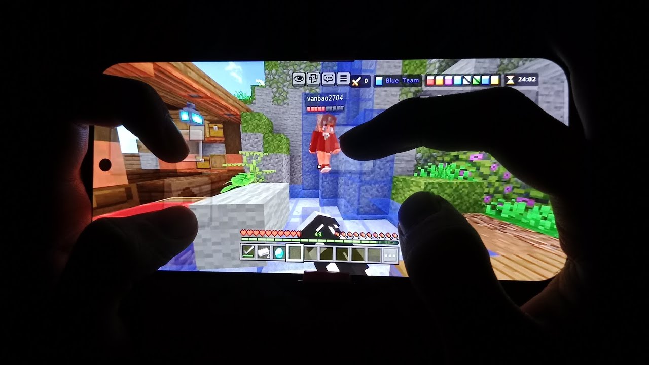Bedwars Pro Gameplay Handcam (Best Comboes)