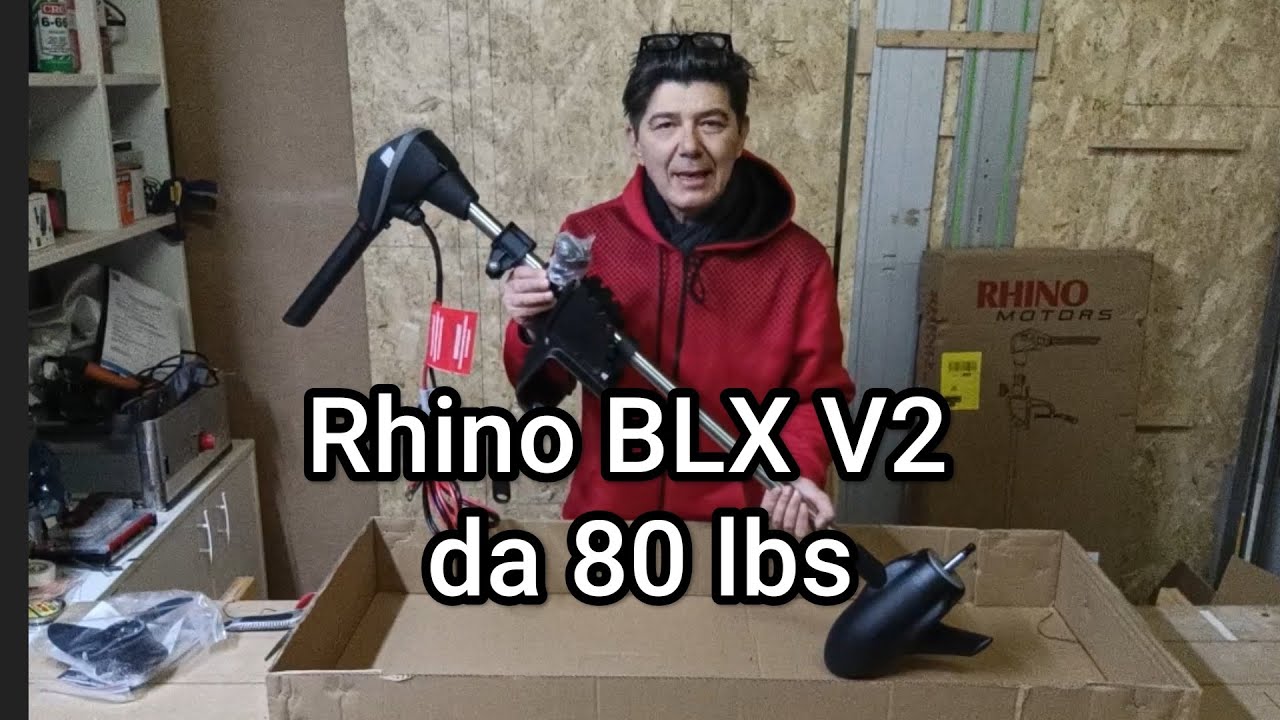 Rhino BLX V2 da 80 lbs - Motore elettrico Brushless 🚤🛥️