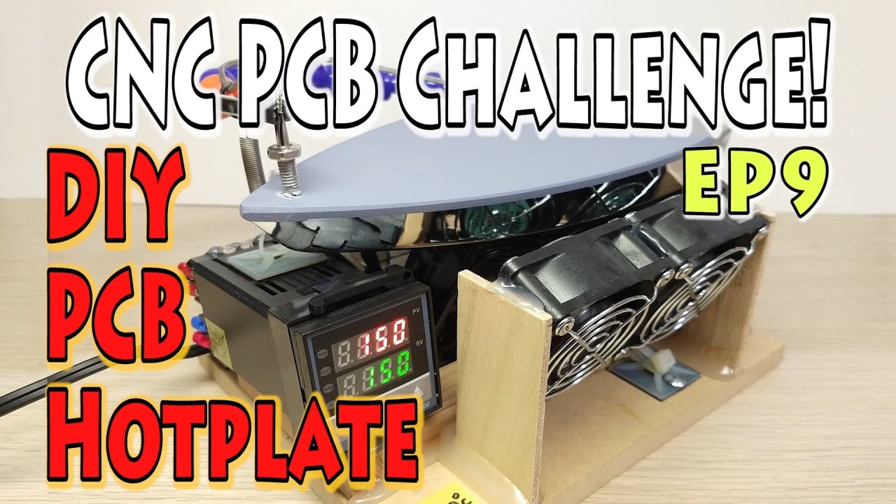 EP9 – DIY PCB – SMD Hot Plate Controller (REX-C100 + NI-A66)