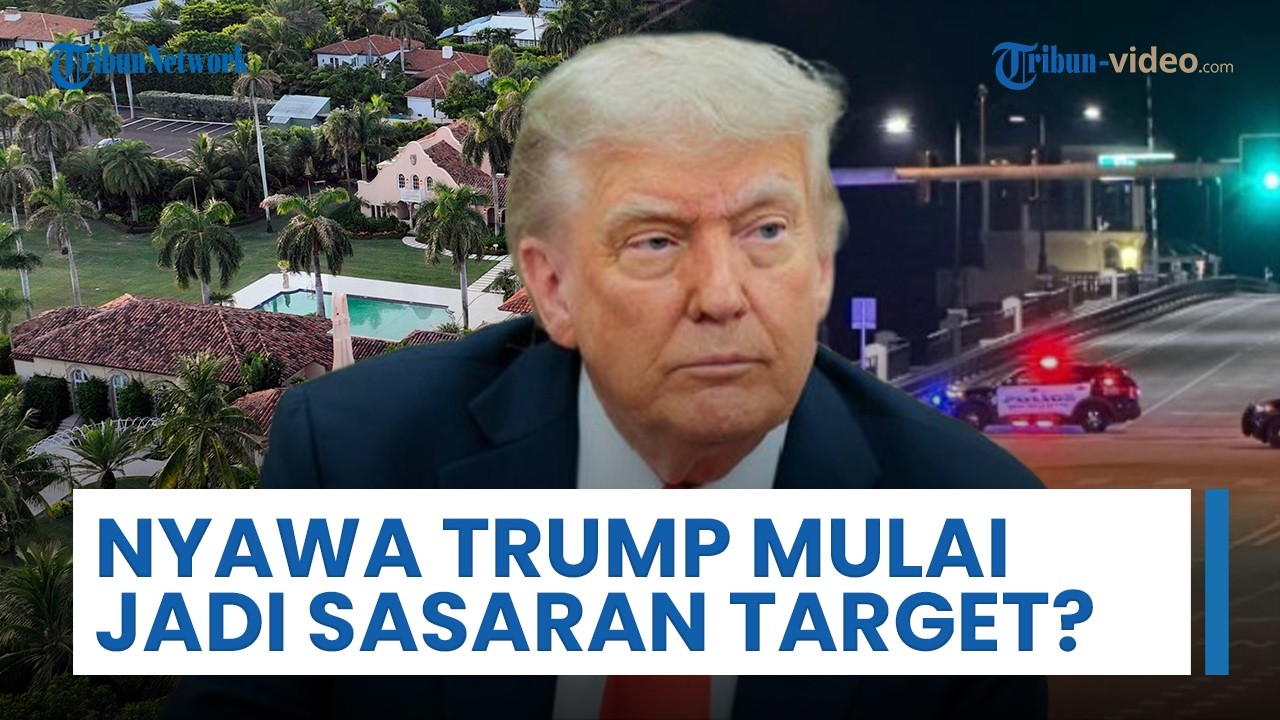 Nyawa Trump Mulai Ditarget, Rumahnya di Florida Dimasuki Pria Bersenapan yang Bawa Jeriken Minyak