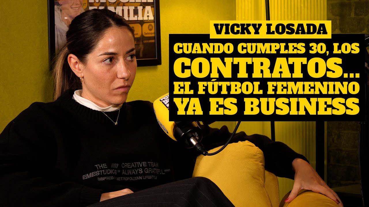 VICKY LOSADA, la eterna CAPITANA del BARCELONA, y la realidad de UNA FUTBOLISTA de MÁS DE 30 AÑOS