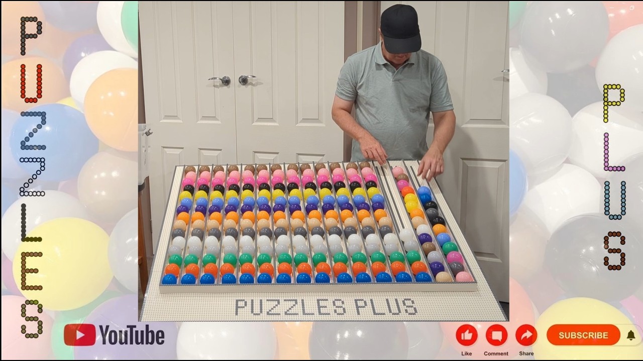 Color Ball Sorting Horizontal