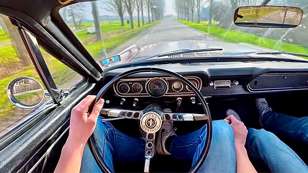 1966 Ford Mustang 4.7L V8 - POV DRIVE