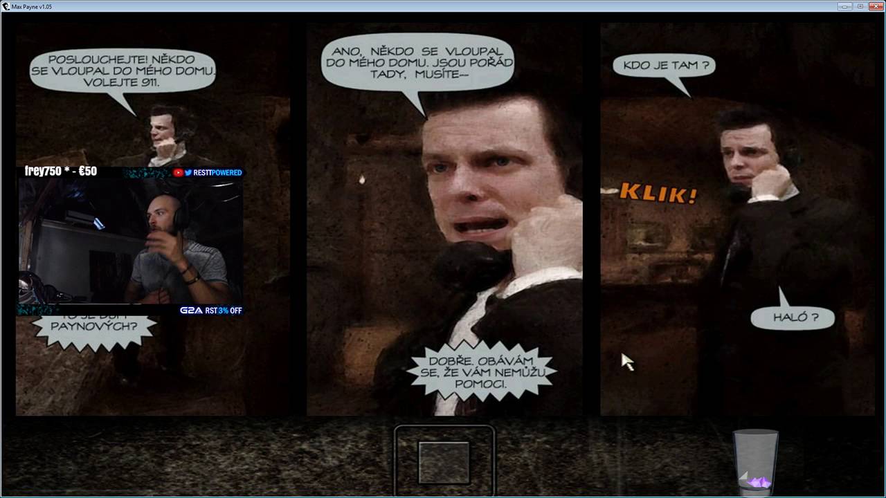 [Restt] - skladanie nových slúchadiel + Max Payne (FULL STREAM)