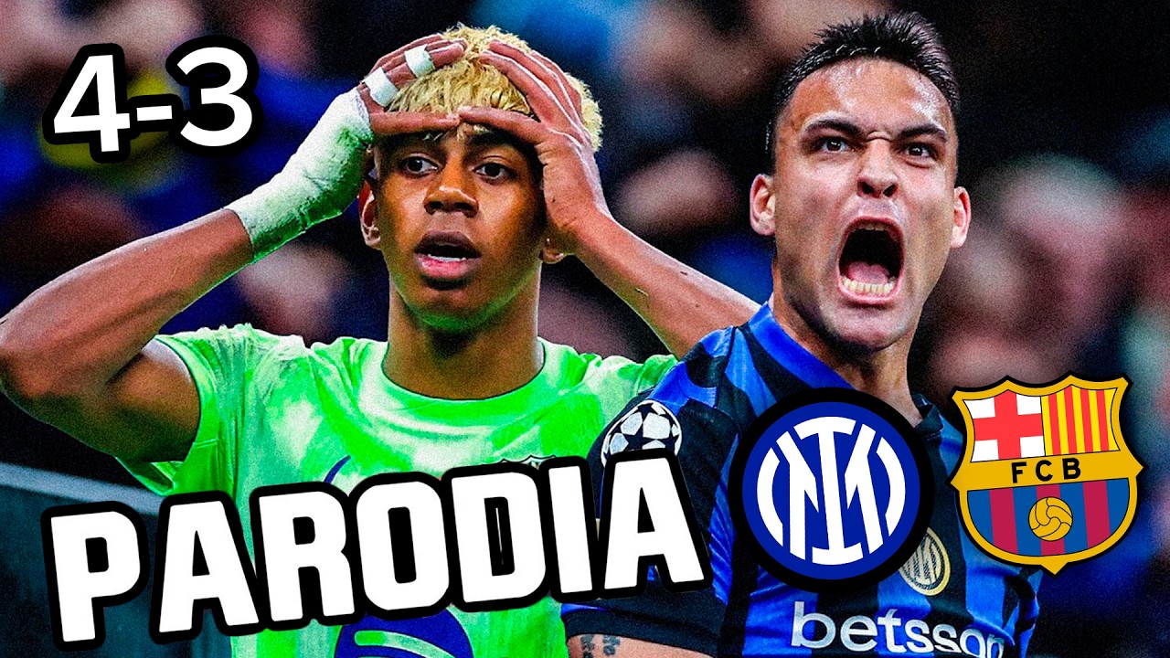Canción Inter vs Barcelona 4-3 (Parodia Coldplay - Viva La Vida)