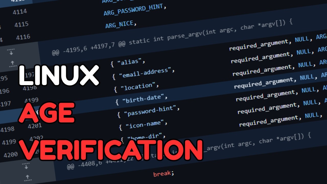 Linux is introducing age verification.. let's remove it! (systemd)