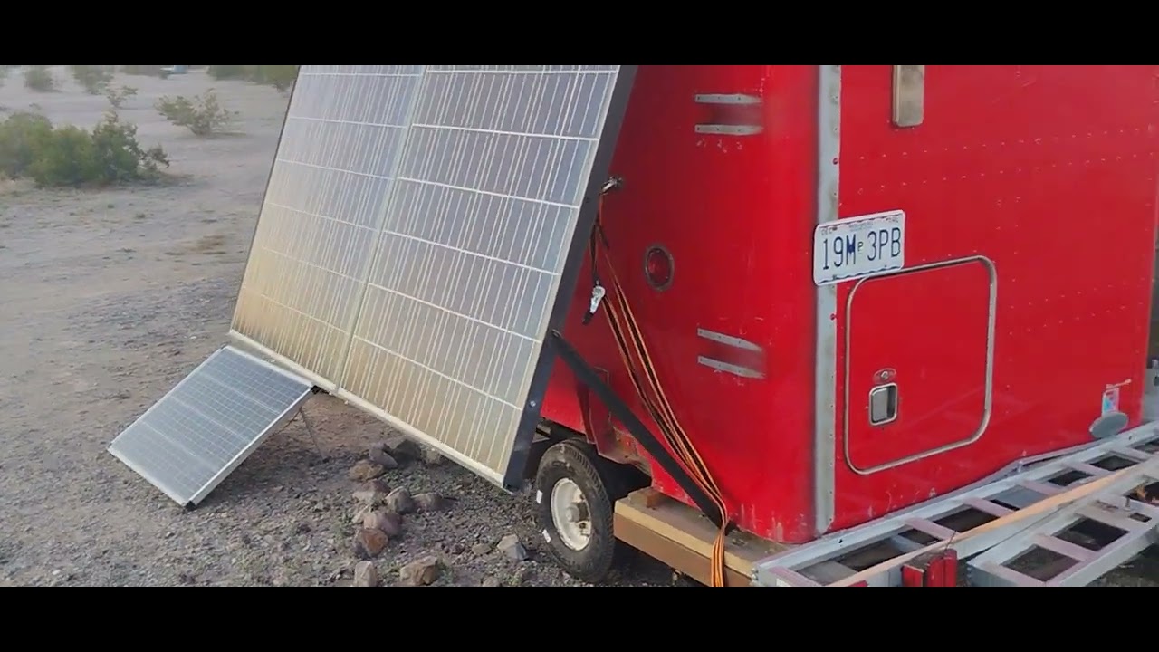Peterbilt 379 sleeper converted to camper trailer #2