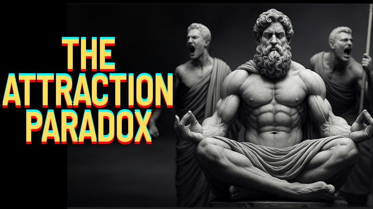 The Stoic Paradox  Why Your Indifference Creates Attraction
