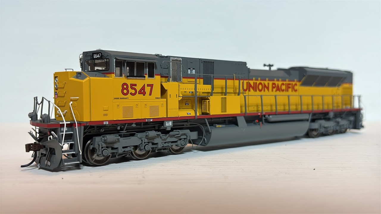 Обзор UP SD90MAC-H2 (Athearn Genesis 2.0)