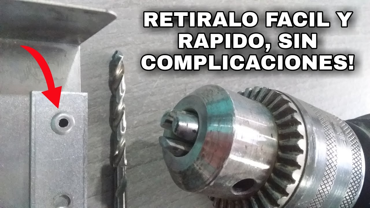 COMO QUITAR UN REMACHE