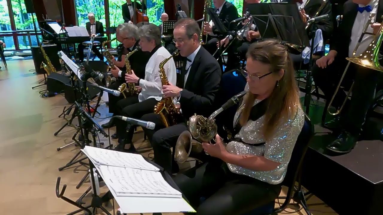 Voorjaarsconcert Bigband Oss met Nardis van Miles Davis.