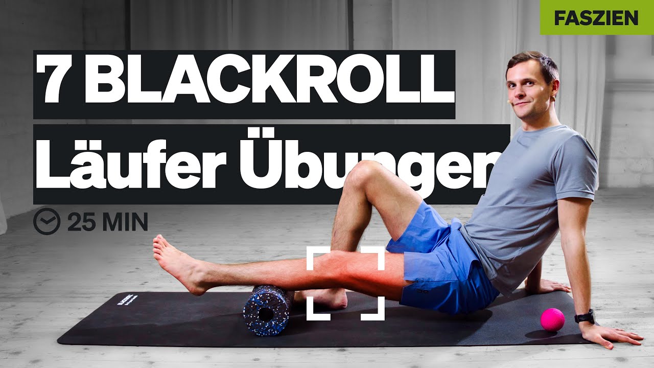 BLACKROLL ÜBUNGEN für Läufer – Schmerzen vorbeugen und schneller regenerieren✅