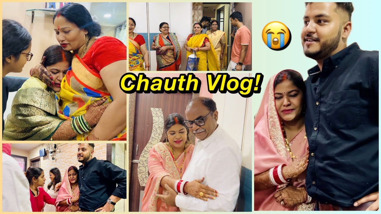 BHABHI K ghar se aaye CHAUTHI par😍Bhabhi Hui Emotional😭 Sejal Vlogs