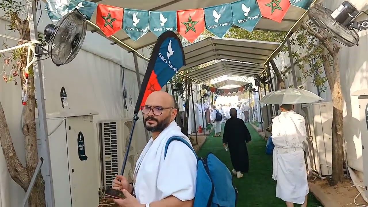 انطلاق الحجاج فجرا من منى إلى صعيد عرفات : د الطيب كريبان .