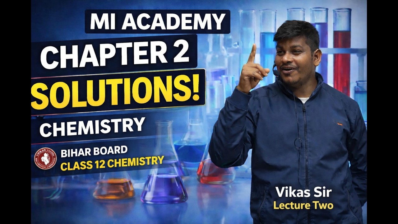 12th class | chemistry | ch - 2 | parte - 2 | by vikas sir