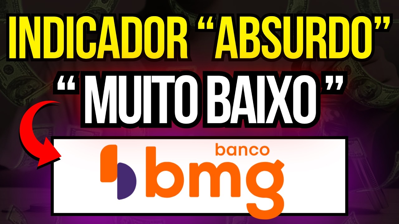 BMGB4: MARGEM ABAIXO DE 10% ISSO PRECISA MUDAR EM BANCO BMG!