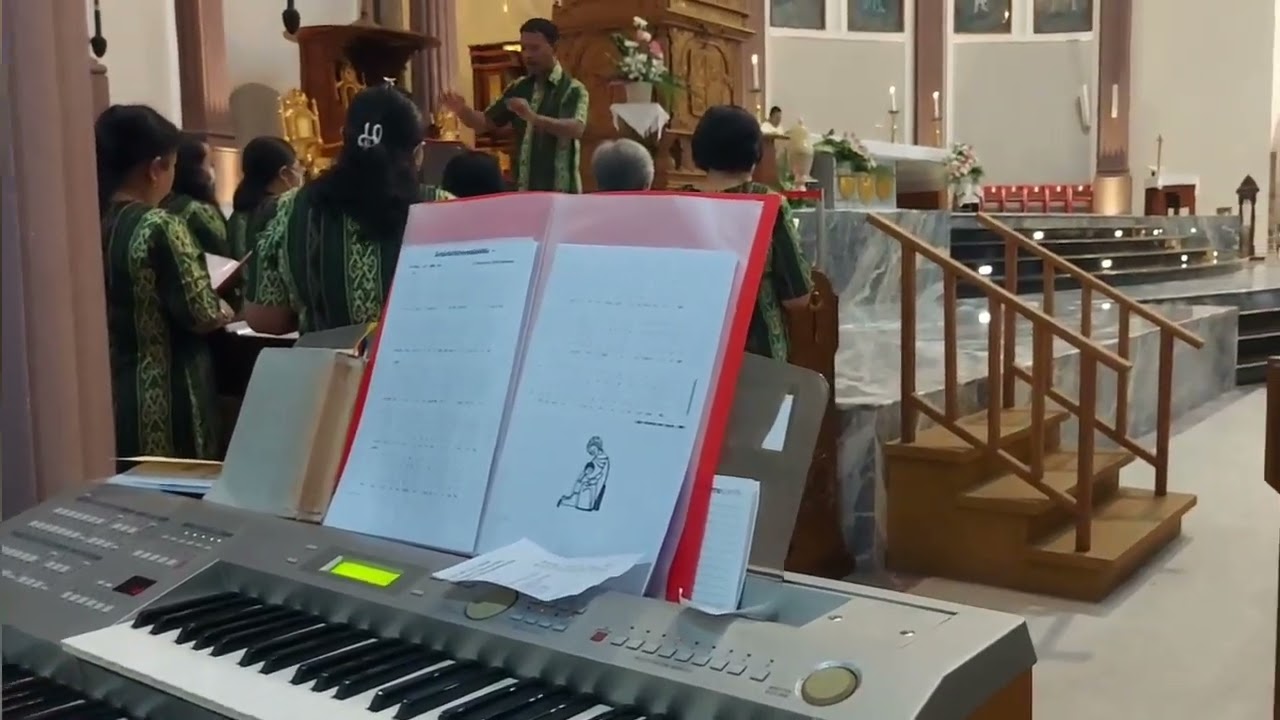 LAGU MISA KATOLIK | Seturut KehendakMu |  Cipt Eric Stiveens