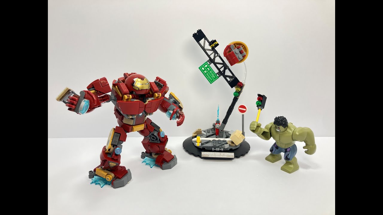 LEGO Marvel Super Heroes 76343 Hulkbuster vs The Hulk Speed Build