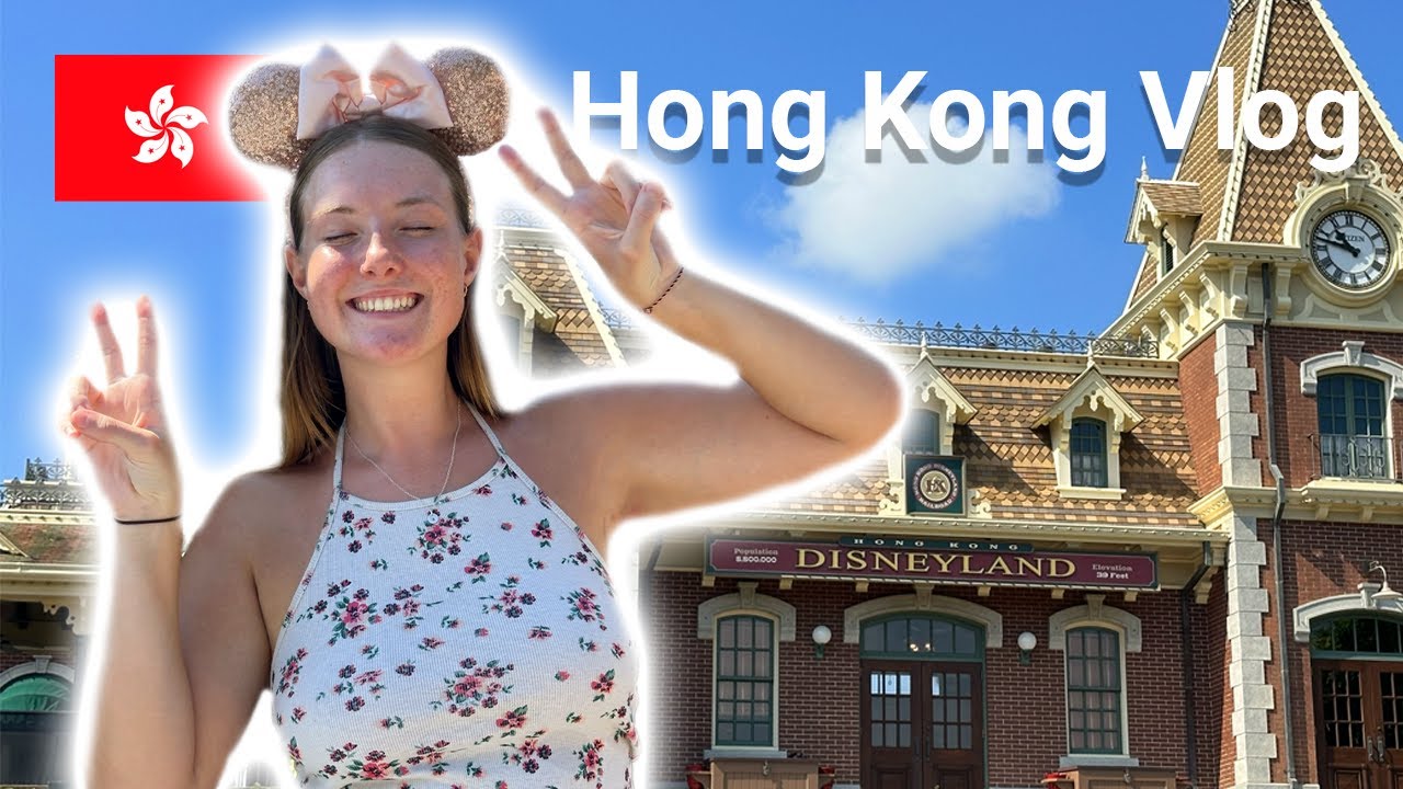 Hong Kong Disneyland 🇭🇰 Our Last Stop In Asia Before Heading Home | Vlog #30