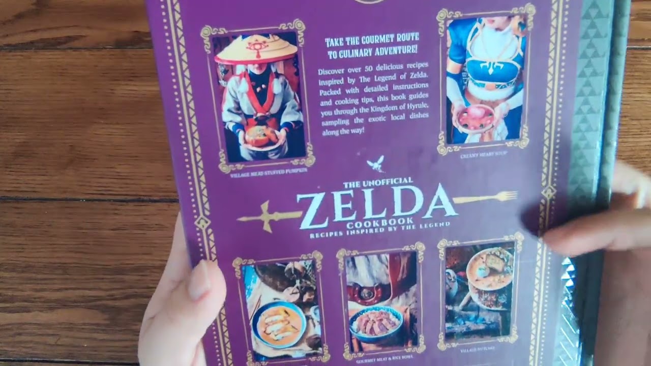 Unofficial Zelda Cookbook showcase and Review