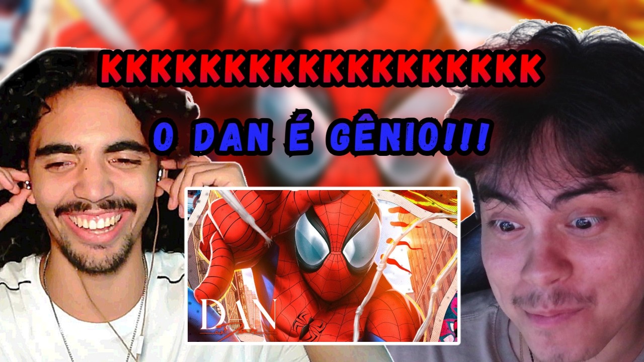(SE FOSSE CARIOCA ERA ASSIM!!) REACT Dan - SEQUÊNCIA DO HOMEM-ARANHA (Spider-Man) | Feat. Cavalheiro