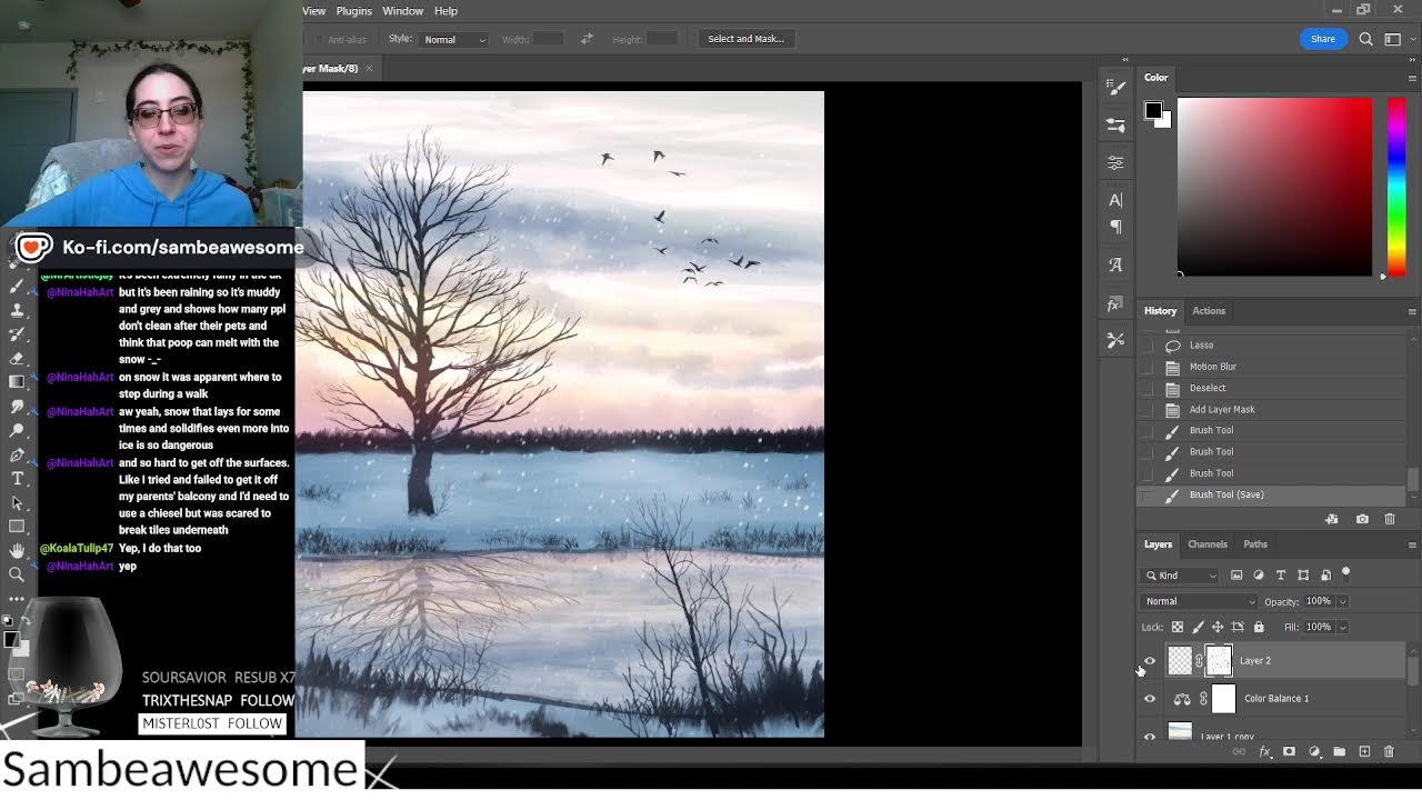 LET'S PAINT A LANDSCAPE