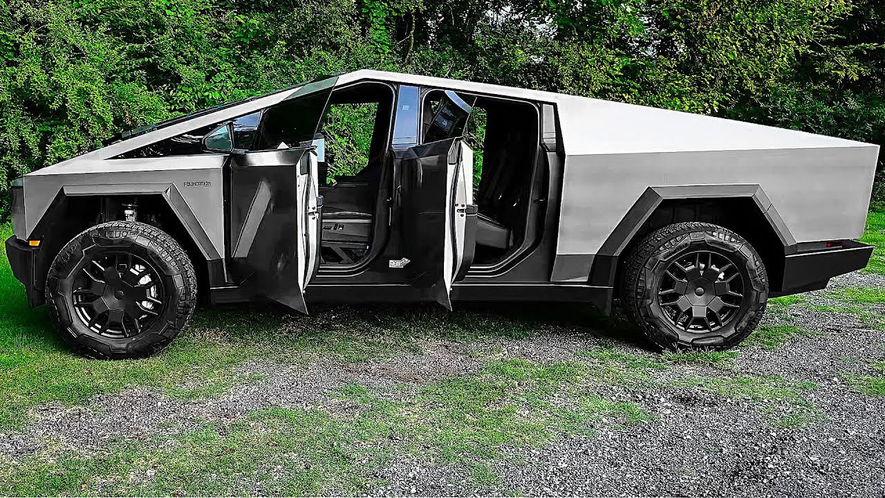 2025 Tesla CyberTruck - интерьер, экстерьер и привод
