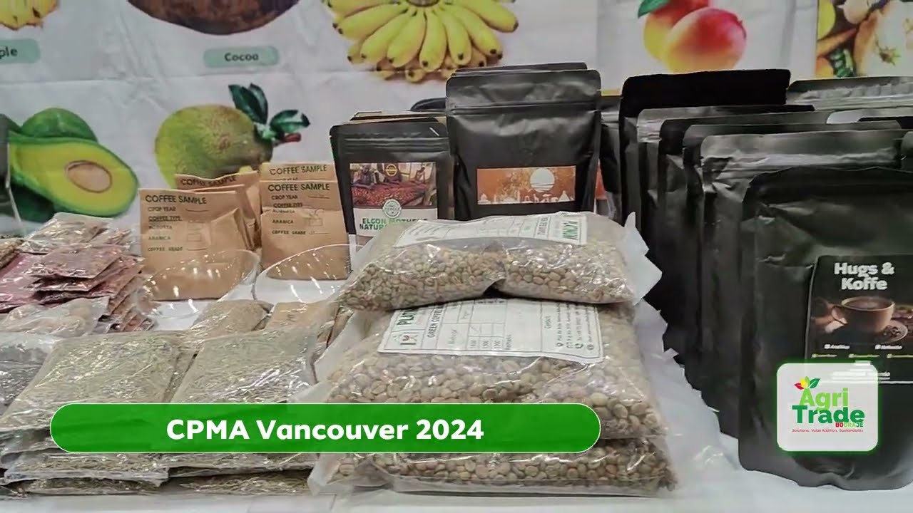 AGRITRADE Uganda exhibits at CPMA Vancouver 2024