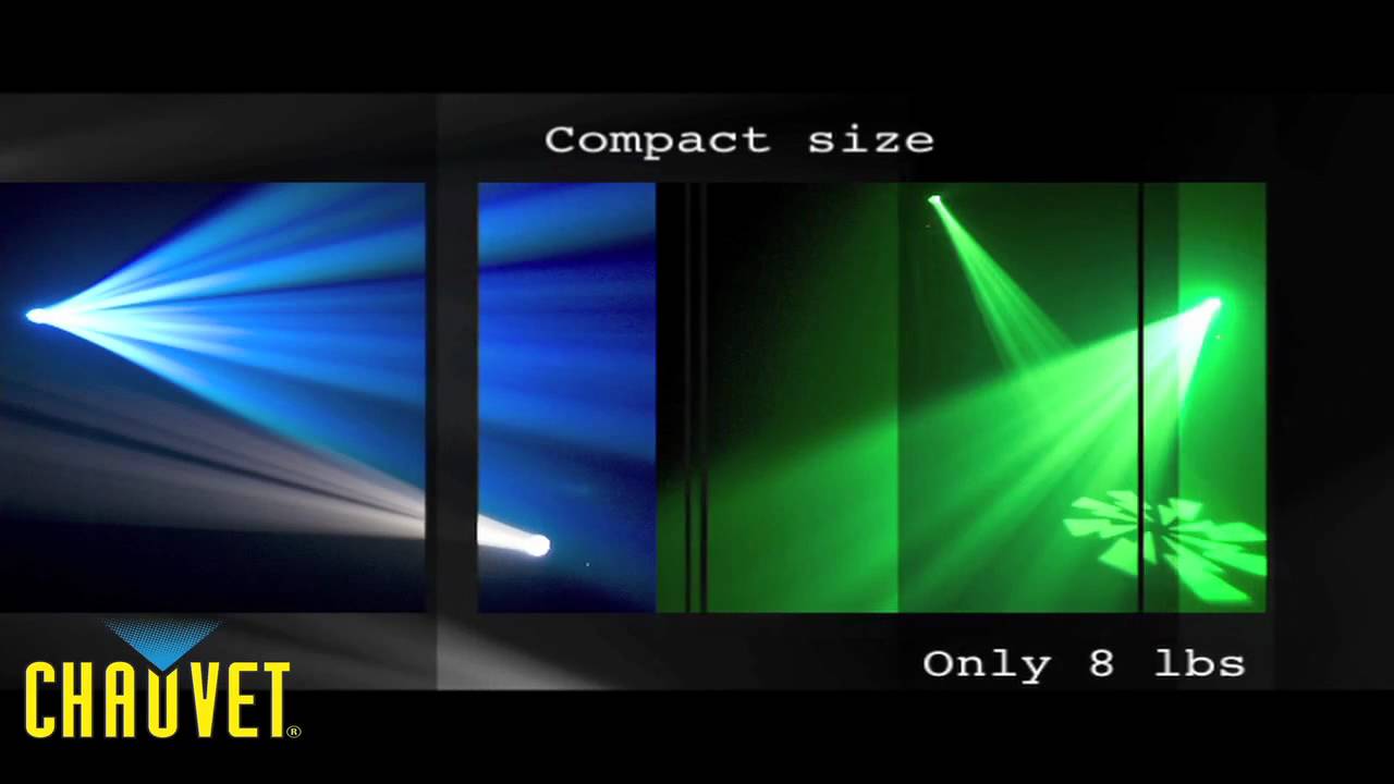 Chauvet Lighting Features LED MiN Spot RGBW