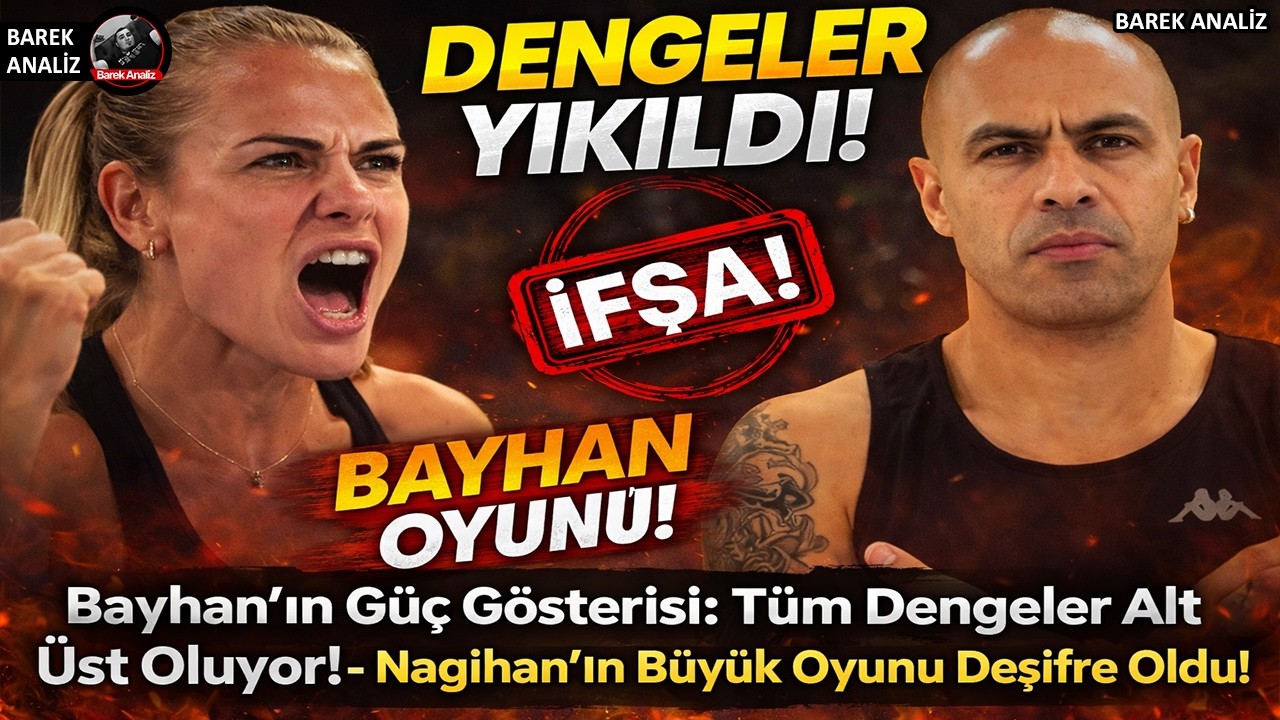 Survivor 2026&rsquo;da Gizli Planlar A&ccedil;ığa &Ccedil;ıktı!  Bayhan&rsquo;ın G&uuml;&ccedil; G&ouml;sterisi: T&uuml;m Dengeler Alt &Uuml;st Oluyor!