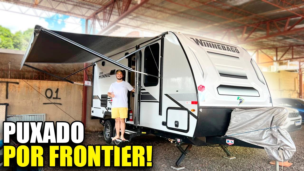 UM TRAILER AMERICANO SLIDER COM DUPLO RODADO PARA VIAJAR O BRASIL!