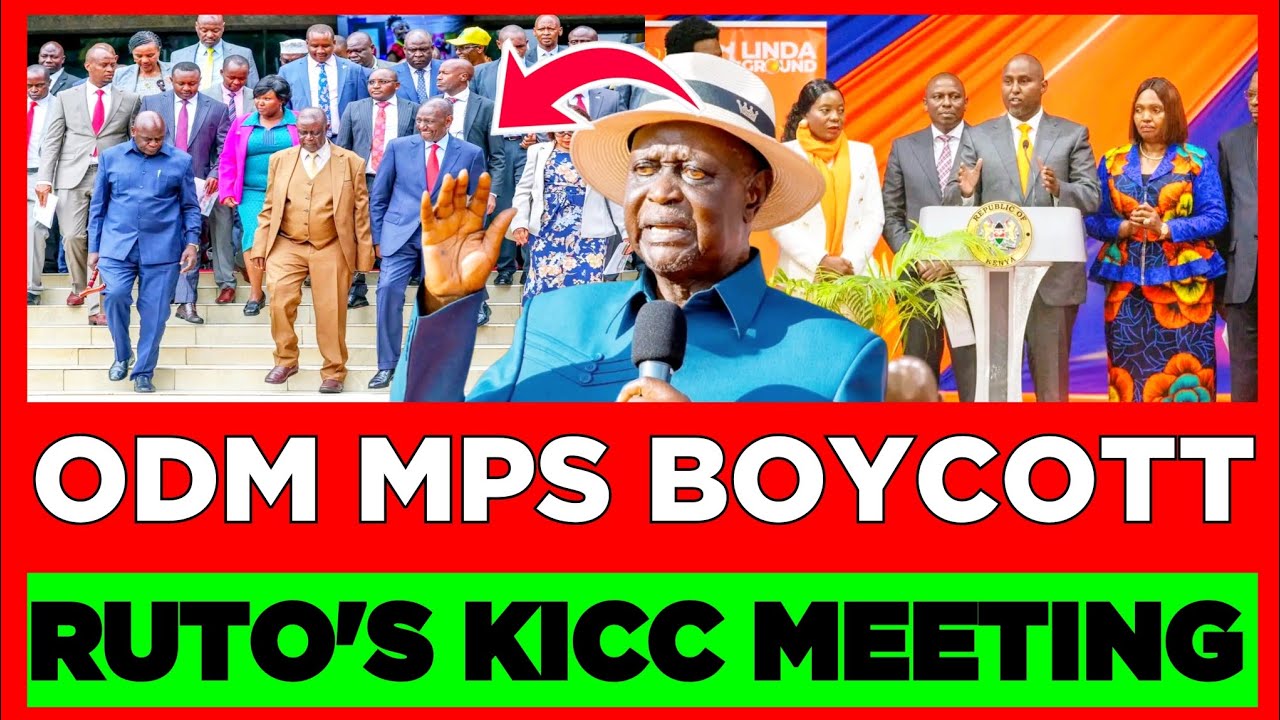 Ruto Kwisha! ODM MPs WALK Out of Ruto's UDA-ODM PG Meeting at KICC Today