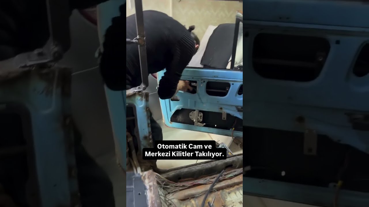 FIAT 126 BİS’E OTOMATİK CAM & MERKEZİ KİLİT YAPTIM! 🔥 Adım Adım Montaj