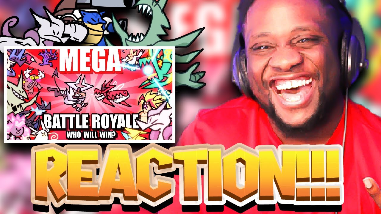 Master Poketuber Reacts to "Mega Pokemon Battle Royale" | AroundThaReaction