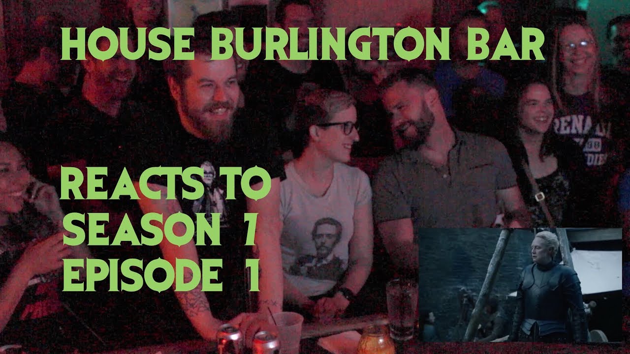 Реакции на ИГРУ ПРЕСТОЛОВ в баре Burlington S07E01